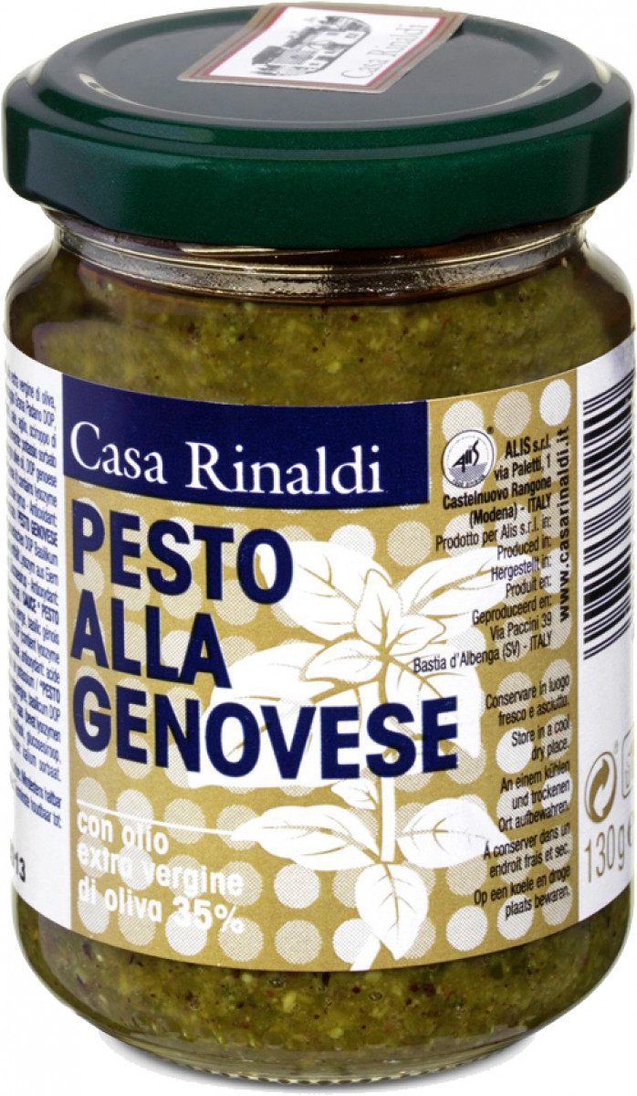 Pesto Verde in Olivenöl 130 gr. (Casa Rinaldi)